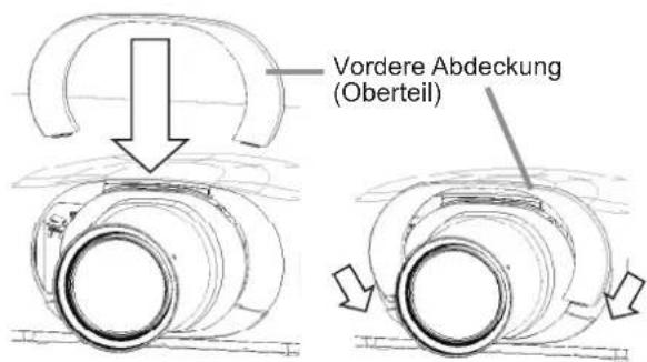 Vordere Abdeckung (Oberteil)