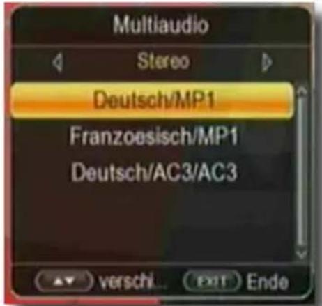 Telestar TD 2522 HD - Dolby Digital (AC3 - Betrieb) - 1