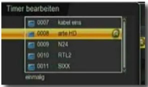 Telestar TD 2522 HD - Timer Aufnahme - 3