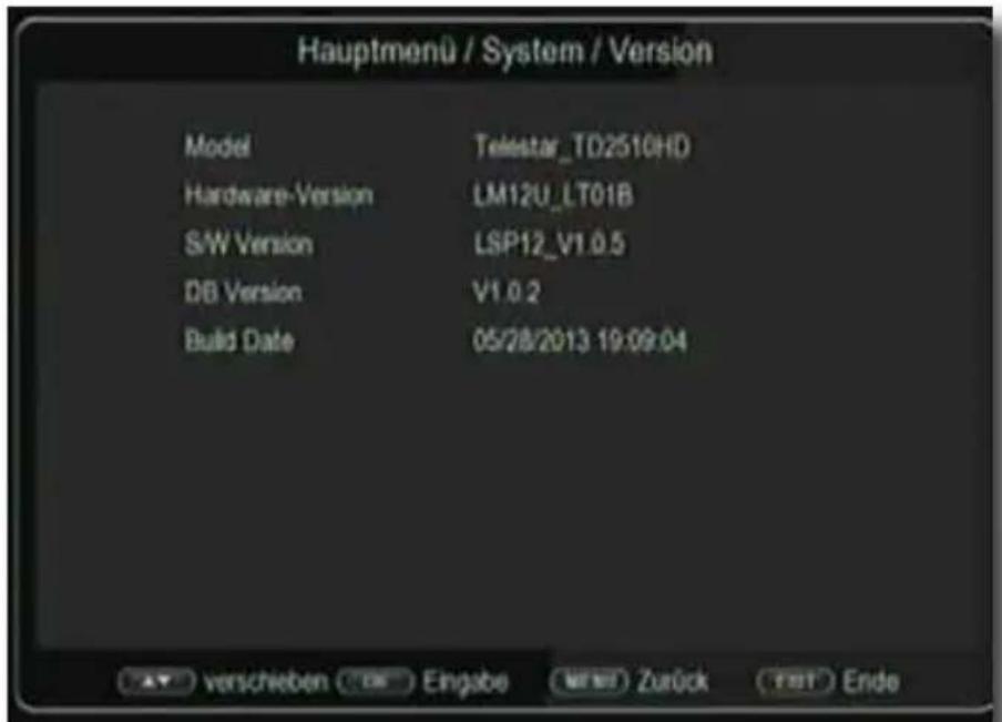 Telestar TD 2522 HD - Version - 1