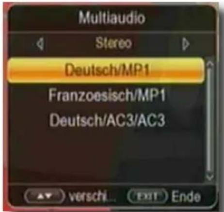 Telestar TD 2525 HD - Dolby Digital (AC3 - Betrieb) - 1