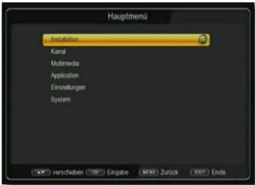 Telestar TD 2525 HD - Menüstruktur und Bedienung - 1