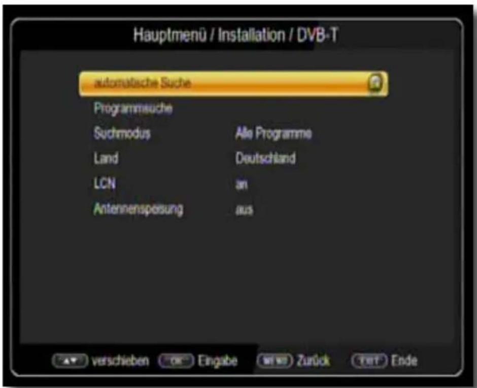 Telestar TD 2525 HD - Installation für den Empfang über eine terrestrische Antenne (DVB-T) - 1