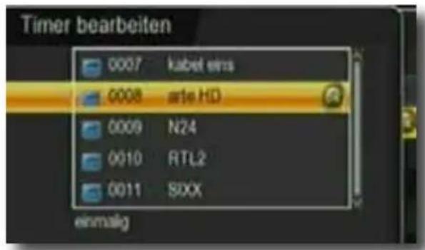 Telestar TD 2525 HD - Timer Aufnahme - 3