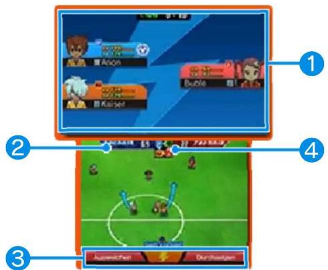 NINTENDO Inazuma Eleven GO: Schatten (3DS) - Schüsse abblocken - 2