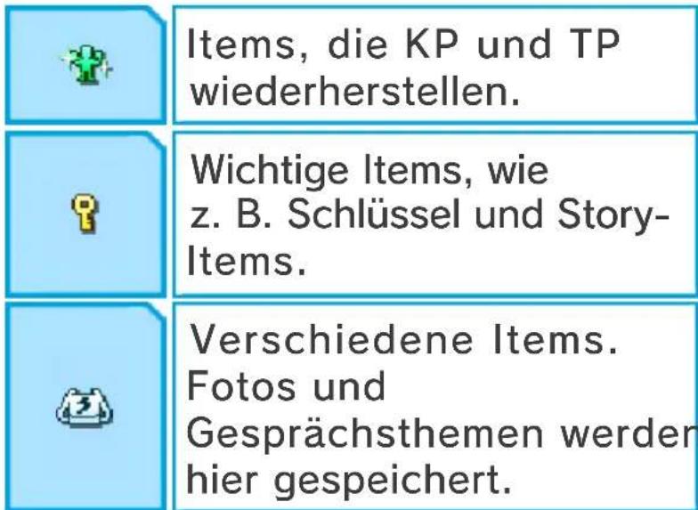 NINTENDO Inazuma Eleven GO: Schatten (3DS) - Arten von Items - 1