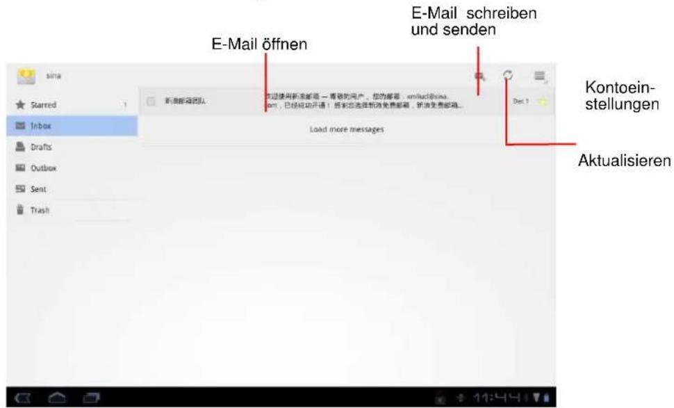 E-Mail öffnen E-Mail schreiben und senden Kontoein- stellungen Aktualisieren Inbox Drafts Outbox Sent Trash Startred 1 新油邮箱团队 欢迎使用新油邮箱 - 普信的用户，您的邮箱：emluid@sina. am，已经成功开通 1，将您选择新油免费邮箱、新油免费邮箱。 Load more messages Dec 1