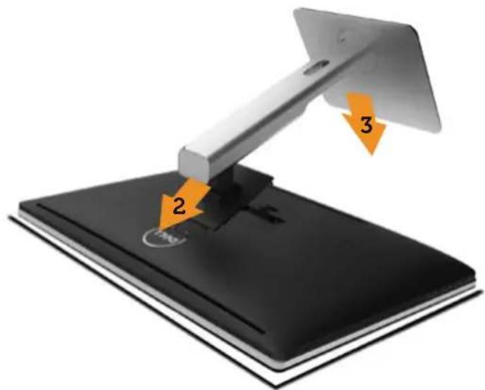 DELL UltraSharp UP2715K - Ständer anbringen - 3