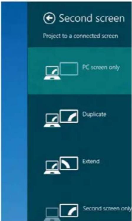 DELL UltraSharp UP2715K - Methode 1: Mit der Tastenkombination „Win+P“ - 2