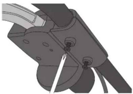 Cotech 900 W - Holder for bryter og kabeltilkobling - 2