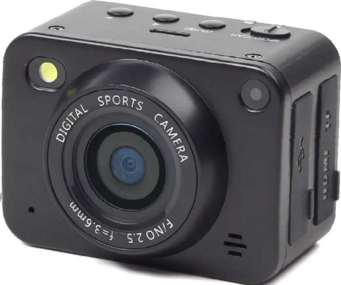 SPORIY F/NO 2.5 4=3.6mm DIGITAL SPORTS CAMERA HDMI