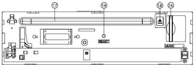 17 19 18 16 RESET MUSIC