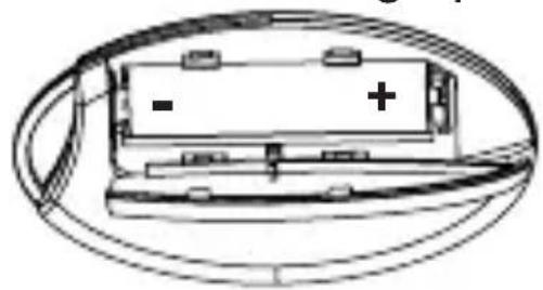 EQ-3 HM-RC-Key4-2 - Inserting batteries - 2