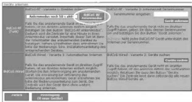 EQ-3 HM-RC-8 - Anlernen an eine HomeMatic Zentrale - 5