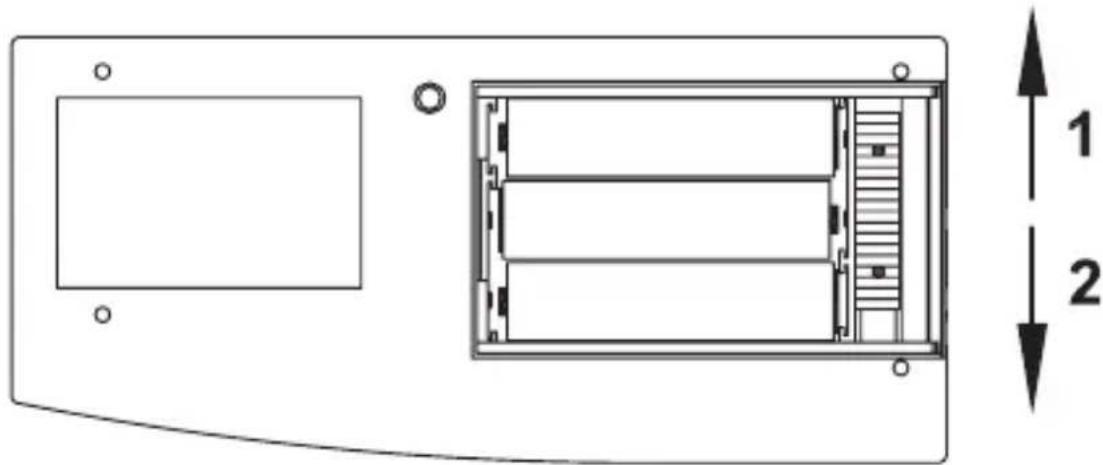 EQ-3 HM-RC-12-W - Wechseln der Beschriftungskarten - 1