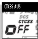 COBRA MT975-2 VP - So wählen Sie einen CTCSS-Abhörsicherheitscode: - 1