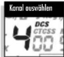 COBRA MT975-2 VP - So schalten Sie die Zweikanalüberwachung ein: - 2