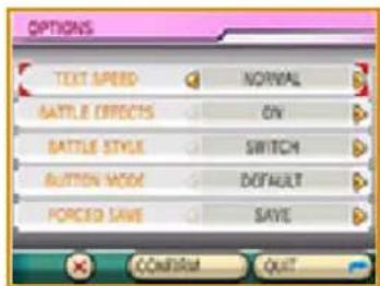 NINTENDO Pokémon Alpha Saphir (3DS) - ⑥ Optionen - 1
