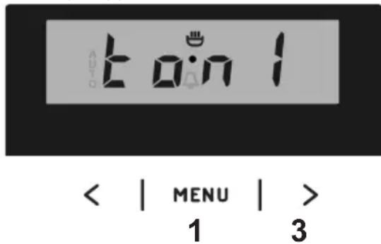 tan 1 < | MENU | > 1 3