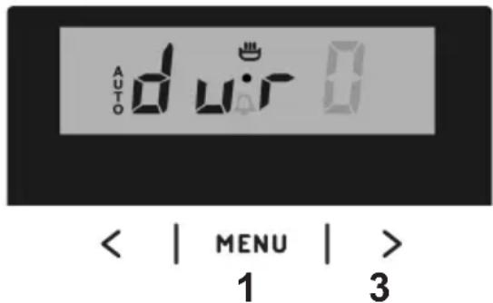 AUTO d w:0 < | MENU | > 1 3