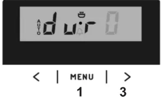 AUTO d w.r 0 < | MENU | > 1 3