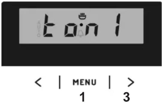 AUTO tan 1 < | MENU | > 1 3