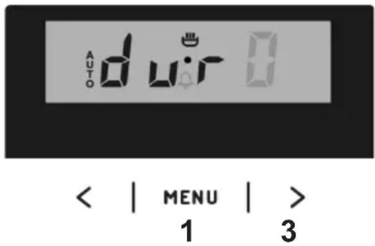 AUTO d w r 0 < | MENU | > 1 3