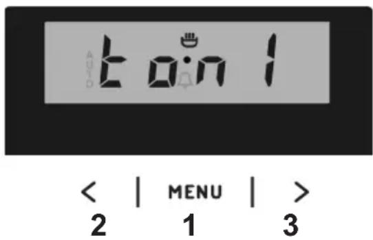 A D tan 1 < | MENU | > 2 1 3