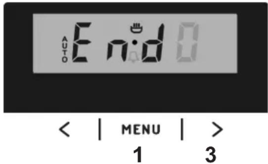 AUTO E n:d 0 < | MENU | > 1 3