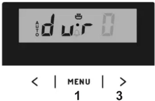 AUTO d air 0 < | MENU | > 1 3
