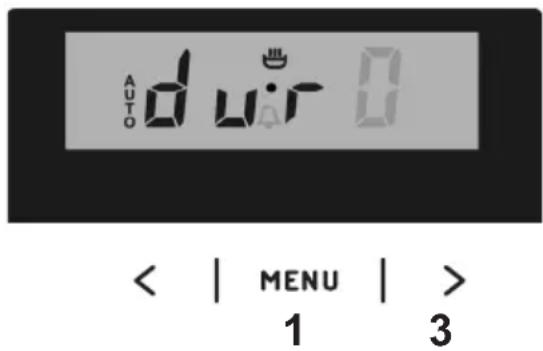 AUTO d wir 0 < | MENU | > 1 3