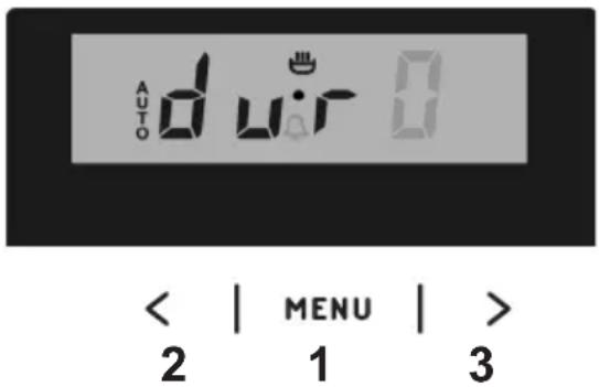 d d w 0 < | MENU | > 2 1 3
