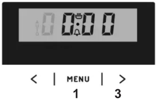 0 0:00 < | MENU | > 1 3