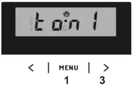 tan 1 < | MENU | > 1 3