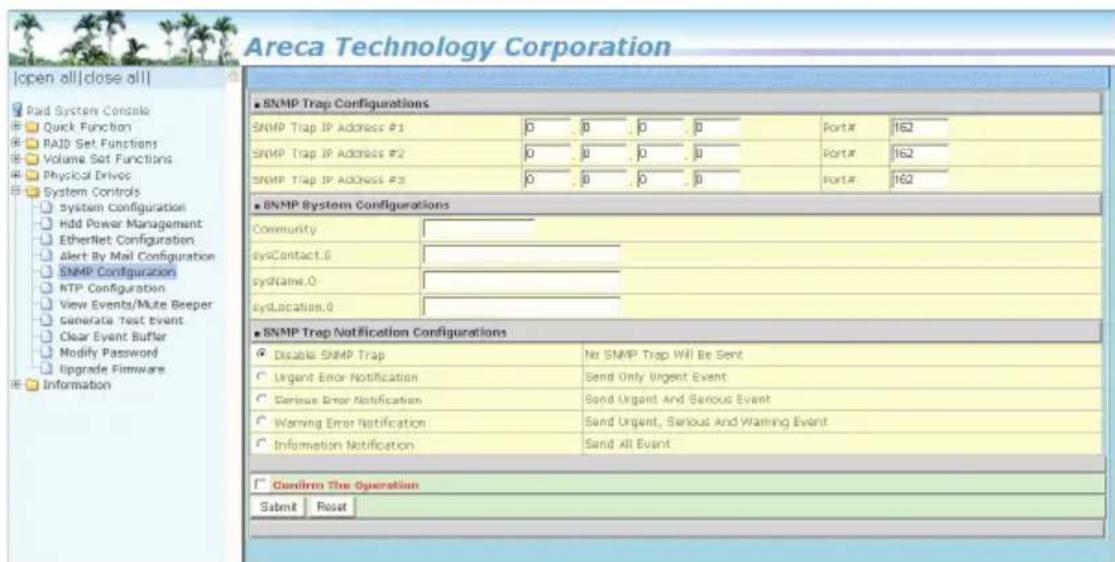 Areca Technology Corporation [open all] [close all] Paid System Console Quick Function RAID Set Functions Volume Set Functions Physical Drives System Controls System Configuration Hdd Power Management EtherNet Configuration Alert By Mail Configuration SNMP Configuration NTP Configuration View Events…