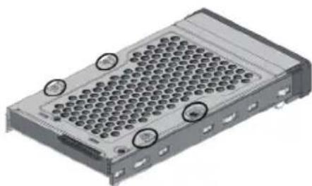 3D rendering of a computer chassis with hexagonal grid and mounting holes (no text or symbols visible)