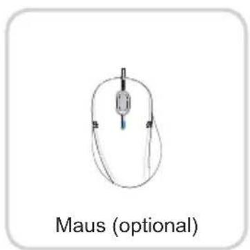 Maus (optional)