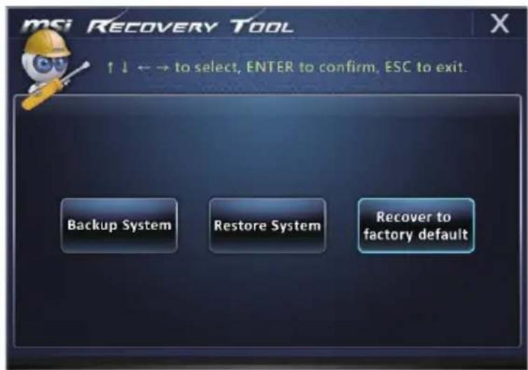 MSI Wind Top AG240 2PE-R7472H16G1T0DB81MANX - > System Recovery (Werkseinstellungen zurücksetzen) - 1