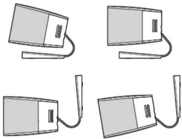 ONKYO LS-3100B - ■Adjusting the angle - 1