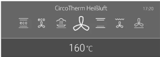 CircoTherm Heißluft 17:20 eco eco 160°C