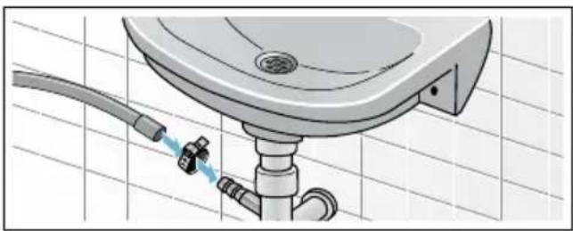 CONSTRUCTA CWF14K21 - ■ Ablauf in einen Siphon - 1