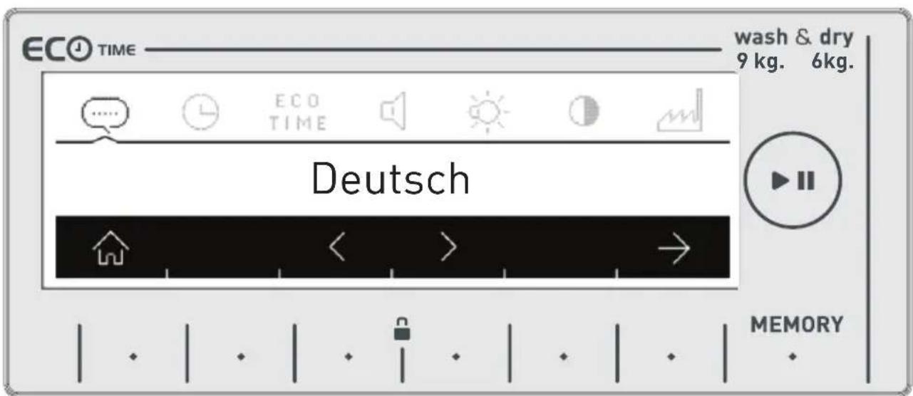 VESTEL CKA-XXL 9614 TE - Language selection setting - 6