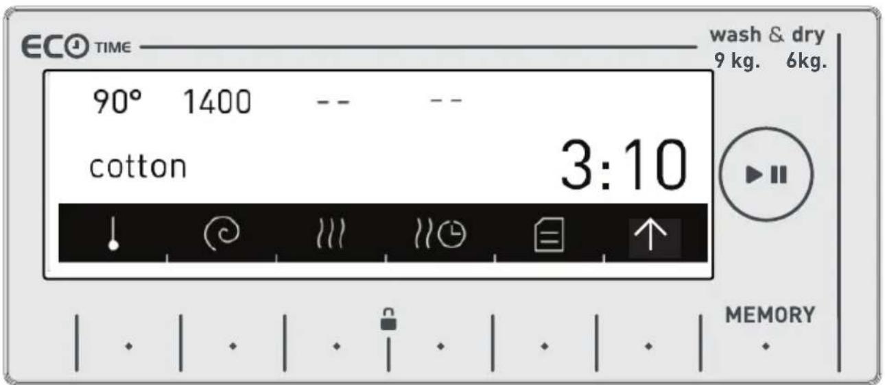 VESTEL CKA-XXL 9614 TE - Program selection - 2