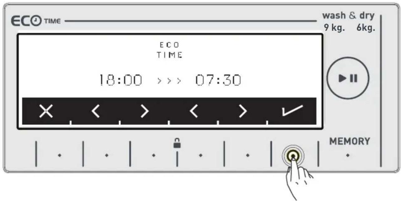 VESTEL CKA-XXL 9614 TE - ECO Eco Time Setting T(Economic time interval) - 3