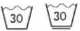 VESTEL CKA-XXL 9614 TE - Explanation of washing symbols - 11