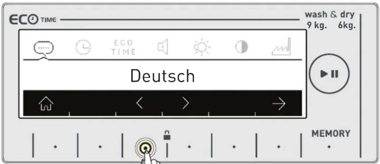VESTEL CKA-XXL 9614 TE - Language selection setting - 3