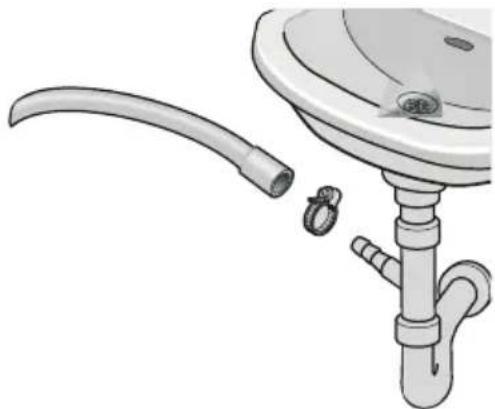 VESTEL CKA-XXL 9614 TE - Water draining connection - 1