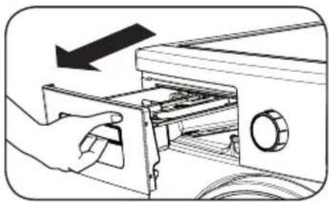 VESTEL CKA-XXL 9614 TE - Detergent drawer maintenance and cleaning - 1