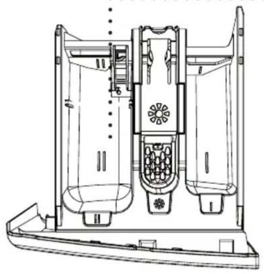 VESTEL CKA-XXL 9614 TE - Main wash detergent compartment: - 1