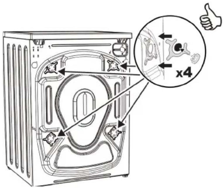 VESTEL CKA-XXL 9614 TE - SETTING UP THE MACHINE - 6